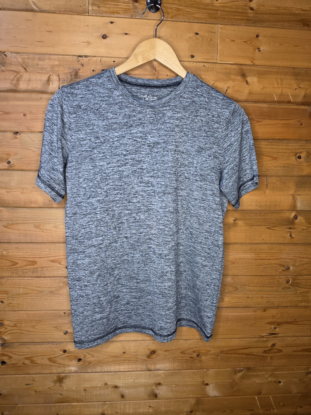 ❤️ City Streets Men Heather Gray Short Sleeve Crew Neck Tee Size XL